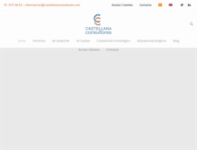 Tablet Screenshot of castellanaconsultores.com